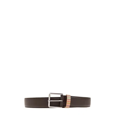 Paul Smith Buckle Belt In Neutral