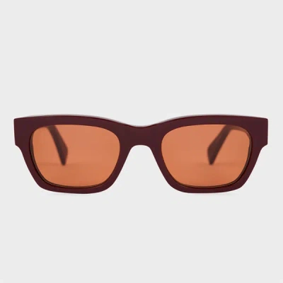 Paul Smith Burgundy 'loxham' Sunglasses Red
