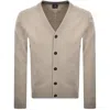Paul Smith Button Cardigan Brown In Brown