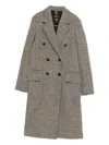 Paul Smith Double-breasted Coat Featuring Front Pockets In Brown