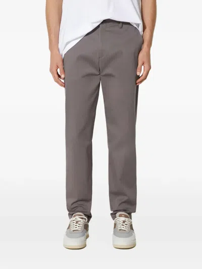 Paul Smith Button-fastening Pocket Trousers In Gray