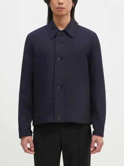 Paul Smith Button-fastening Wool Shirt Jacket
