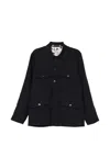 BUTTON PATCH POCKET JACKET