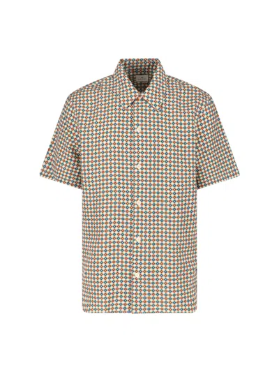 Paul Smith Button Shirt In Multi