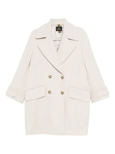 PAUL SMITH BUTTON-UP POCKET COAT