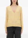 Paul Smith Women's Knitted Cardigan In Yellow