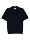 Paul Smith Buttoned Polo Shirt In Blue