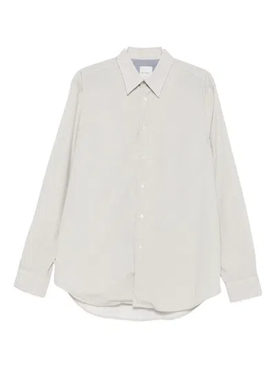 Paul Smith Buttoned Shirt In Neutral