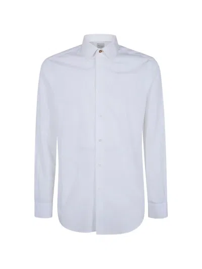 Paul Smith Buttoned Shirt In White