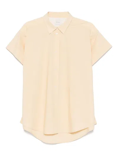 Paul Smith Buttoned Shirt In Yellow