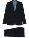 Paul Smith Blue Wool Blend Suit In Blue
