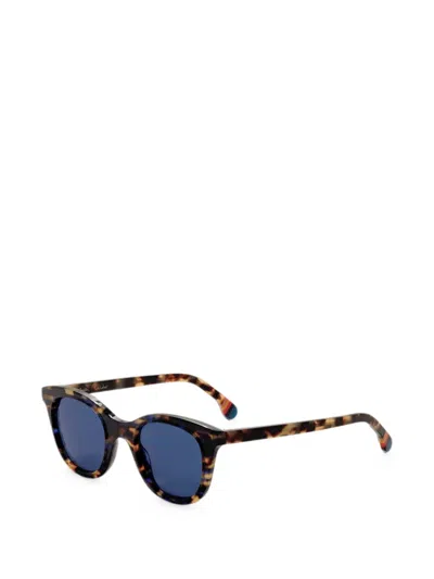 Paul Smith Calder Square-frame Sunglasses In Blue