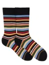 Paul Smith Men Sock Twxture Stripe In Multi