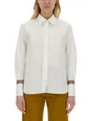 Paul Smith White Cotton Shirt In White