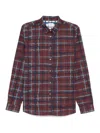 Paul Smith Plaid Check Long-sleeved Shirt In Brown