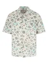 Paul Smith Men's Souvenir Print Shirt | Size Small | M1r905up02672 Color 40 In Gray