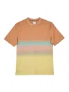 Paul Smith Striped T-shirt In The Fog In Multi