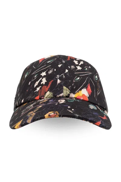 Paul Smith Cap With A Visor In Black