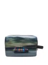 Paul Smith Car-print Cosmetic Pouch