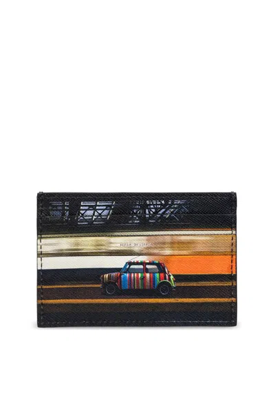 Paul Smith Card Case With Print In Multi