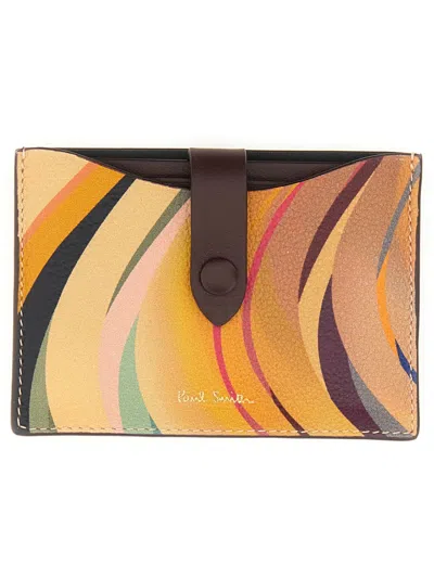 PAUL SMITH PAUL SMITH CARD HOLDER DUSKY SWIRL