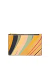 Paul Smith Women's Card Holder Dusky Swirl | Size Uni | W1a8055gswirl In Multicolour