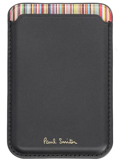 Paul Smith Card Holder For Iphone In Black