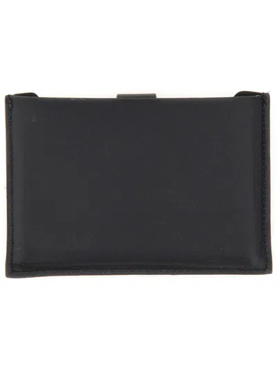 Paul Smith Card Holder With Logo In Black