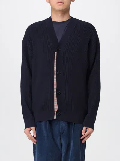 Paul Smith Cardigan  Men Color Blue In Multi