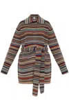 PAUL SMITH PAUL SMITH CARDIGAN WITH BELT