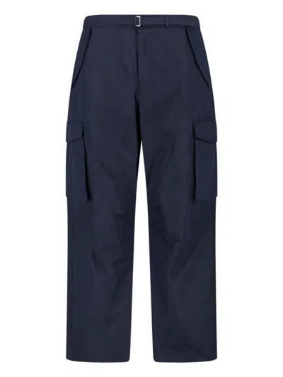 Paul Smith Cargo Pants In Blue
