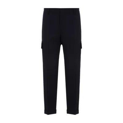Paul Smith Cargo Trousers In Navy