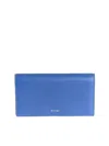Paul Smith Leather Wallet In Azul