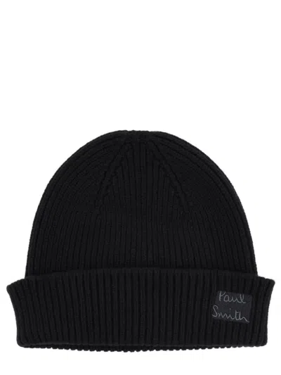 PAUL SMITH PAUL SMITH CASHMERE AND WOOL CAP