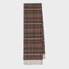 Paul Smith Cashmere-blend Check 'signature Stripe' Scarf Multicolour In Multicolour