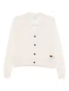 Paul Smith Cashmere Cardigan In Neutral
