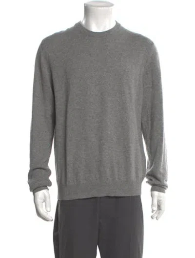 Pre-owned Paul Smith Cashmere Crew Neck Sweatshirt In Gray