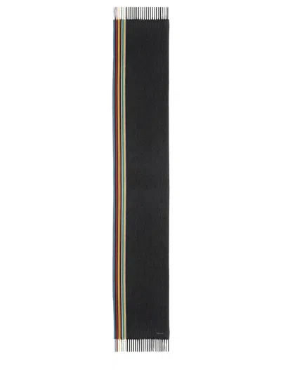Paul Smith Cashmere Scarf In Black