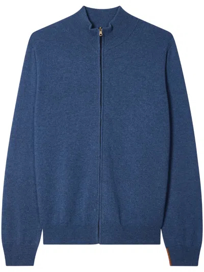 Paul Smith Cashmere Sweater In Blue