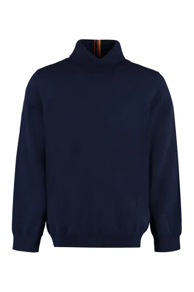PAUL SMITH CASHMERE TURTLENECK SWEATER
