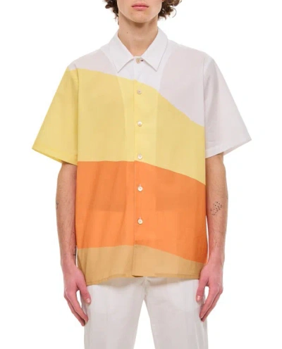 Paul Smith Casual Fit Cotton Shirt In Multicolor