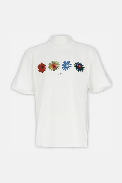 PAUL SMITH CASUAL FIT FLORAL T-SHIRT