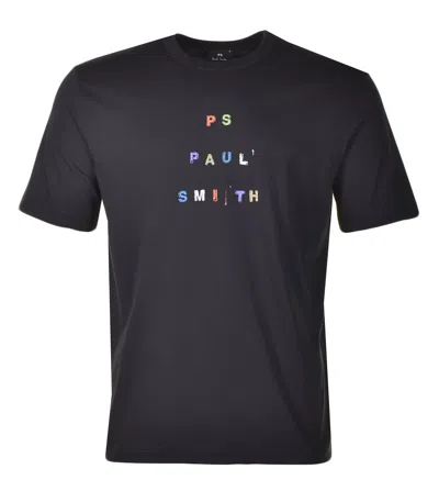 Paul Smith Casual Fit Ps  T Shirt Black