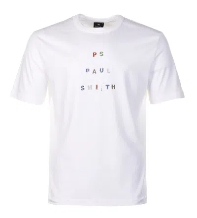Paul Smith Casual Fit Ps  T Shirt White