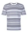 Paul Smith Casual Fit Stripe T Shirt Off White In White