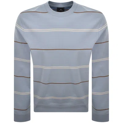 Paul Smith Casual Fit Sweatshirt Blue