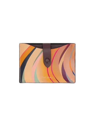 Paul Smith Women Purse Pull Cc Case In Multi