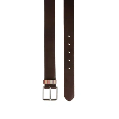Paul Smith Leather Belt In Black