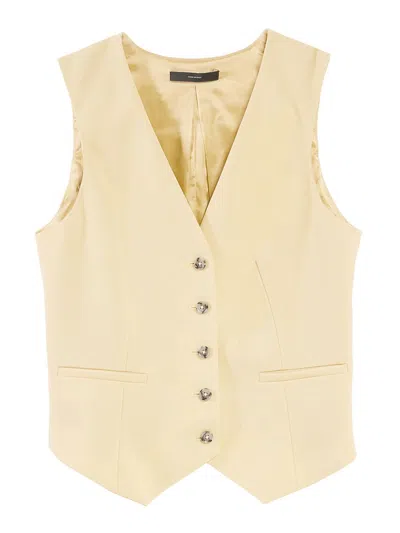 Paul Smith Fresh Wool Vest In White