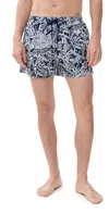 Paul Smith Chalet Swim Shorts 9 Dark Navy In Blue